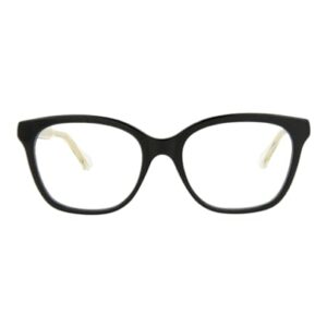 Gucci GG 0566O 001 Black Plastic Square Eyeglasses 52mm