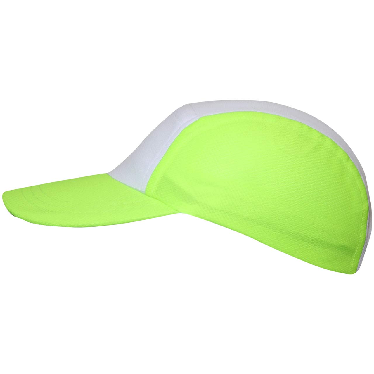 Headsweats Standard Race Hat (White/Hi Viz Yellow), One Size