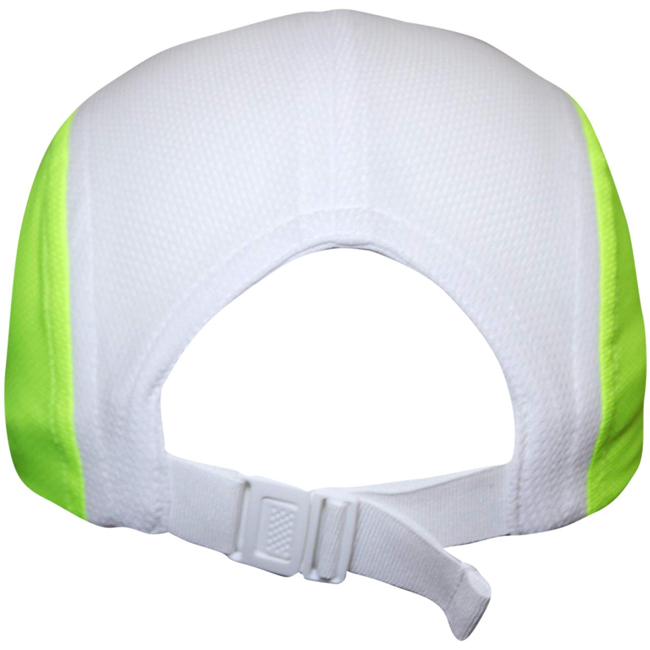 Headsweats Standard Race Hat (White/Hi Viz Yellow), One Size