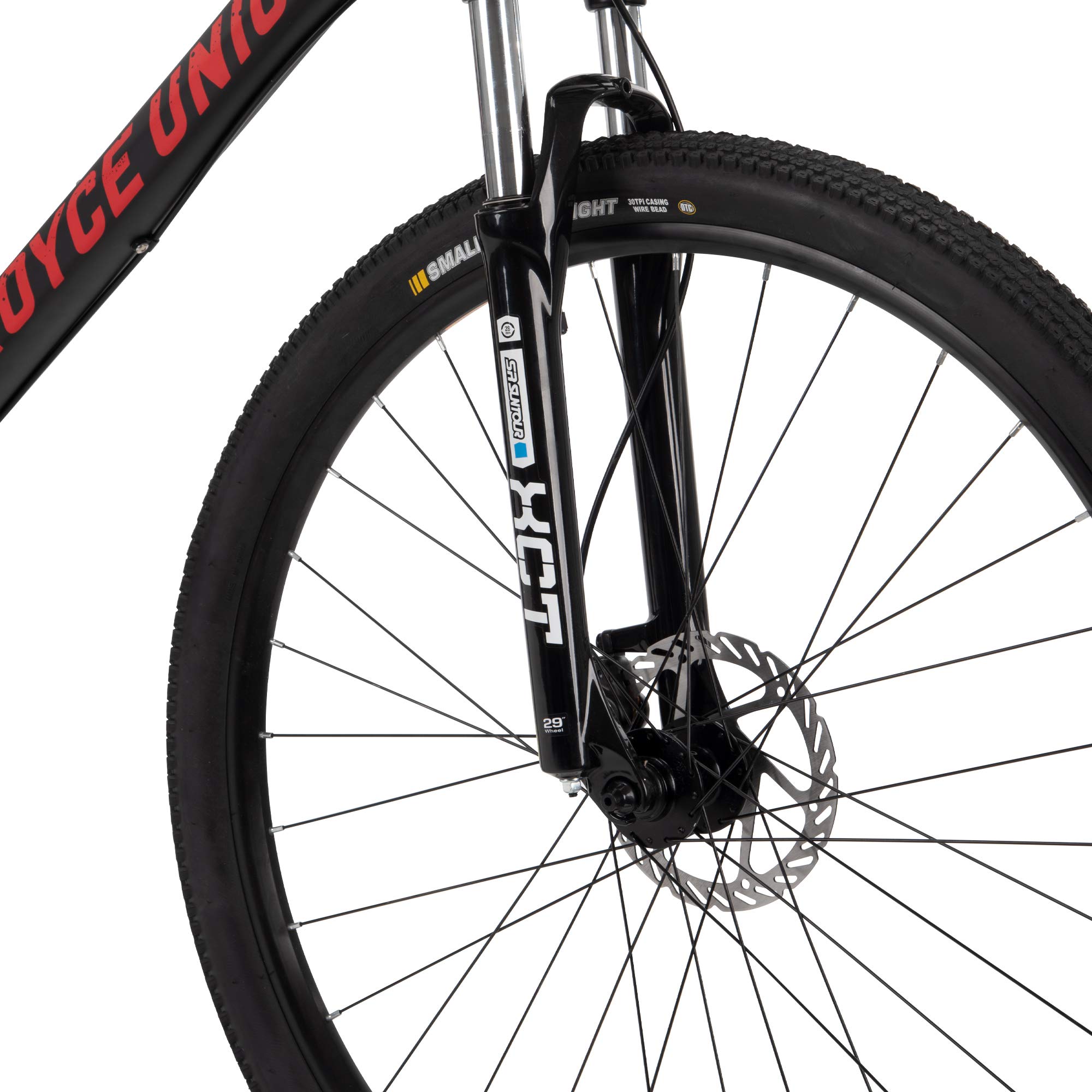 ROYCE UNION RCF Lightweight Carbon Mountain Bike, Matte Black, 29 inch Wheels / 19 inch Frame