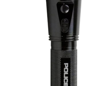 POLICE Stun Gun 1109 - Max Volt Rechargeable with LED Tactical Flashlight