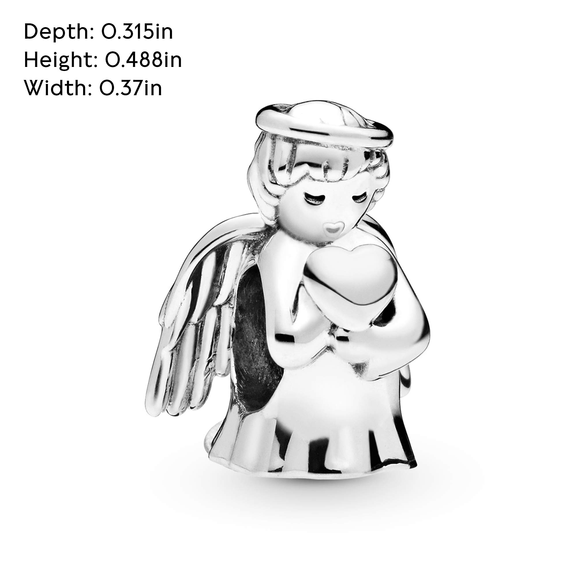 Pandora Angel of Love Charm Clear One Size