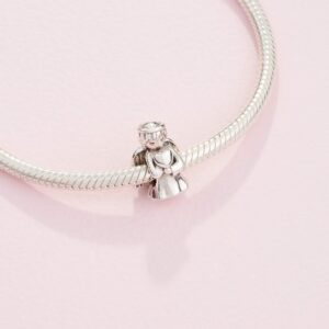 Pandora Angel of Love Charm Clear One Size