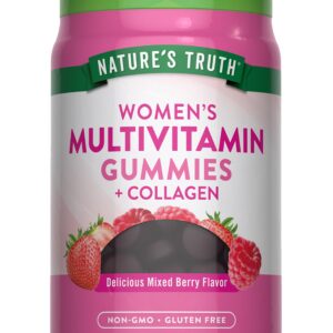 Nature's Truth Womens Multivitamin Gummies Plus Collagen & Biotin | 70 Count | Non-GMO & Gluten Free Supplement