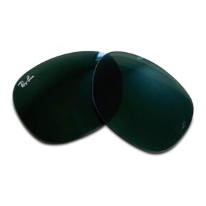 ray-ban original new rb2132 new wayfarer crystal green replacement lenses 55mm + bundle with designer iwear eyewear kit