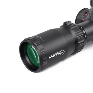 Sniper MT 3-12x33 MAOL Scope with Red, Green, Blue Illuminated Mil-Dot Reticle for Ruger 10/22