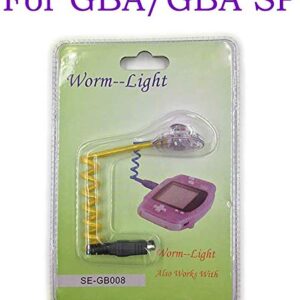 Worm Light Illumination LED Lamps for Gameboy Advance GBA GBA SP Console Worm Light