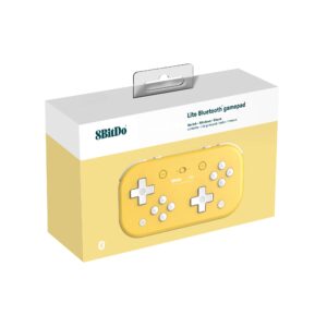 8Bitdo Lite Bluetooth Gamepad for Switch Lite, Switch & Windows (Yellow Edition)