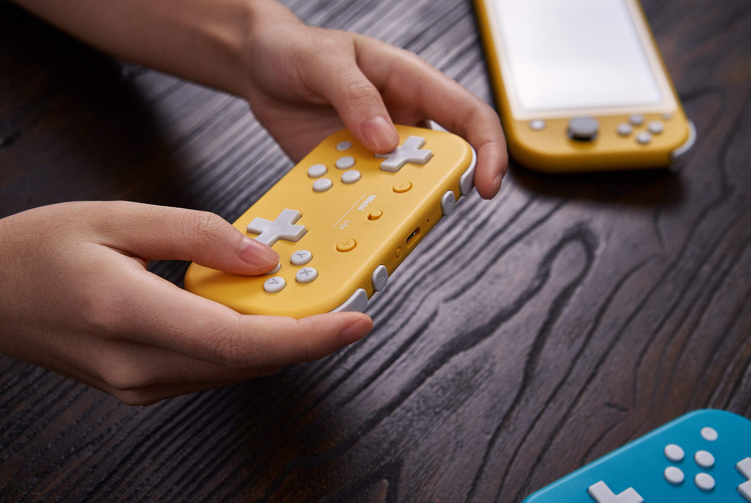 8Bitdo Lite Bluetooth Gamepad for Switch Lite, Switch & Windows (Yellow Edition)