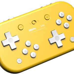 8Bitdo Lite Bluetooth Gamepad for Switch Lite, Switch & Windows (Yellow Edition)