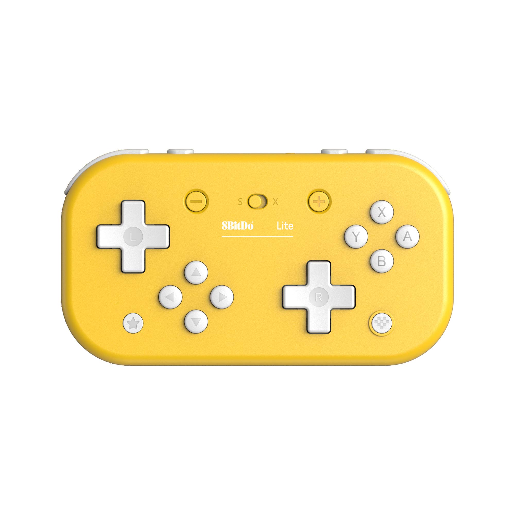 8Bitdo Lite Bluetooth Gamepad for Switch Lite, Switch & Windows (Yellow Edition)