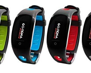 Go-tcha Evolve (Go-tcha 2) LED-Touch Wristband Watch for Pokemon Go with Auto Catch and Auto Spin - Black/Blue