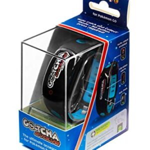 Go-tcha Evolve (Go-tcha 2) LED-Touch Wristband Watch for Pokemon Go with Auto Catch and Auto Spin - Black/Blue