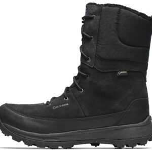 Icebug Mens Torne BUGrip GTX Hiking Boot with Carbide Studded Traction Sole, TrueBlack, 8.5