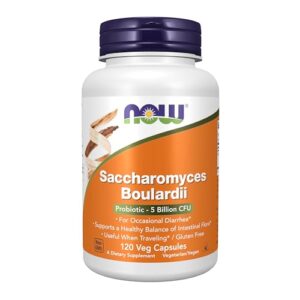 now supplements, saccharomyces boulardii, 5 billion cfu probiotic, 120 veg capsules