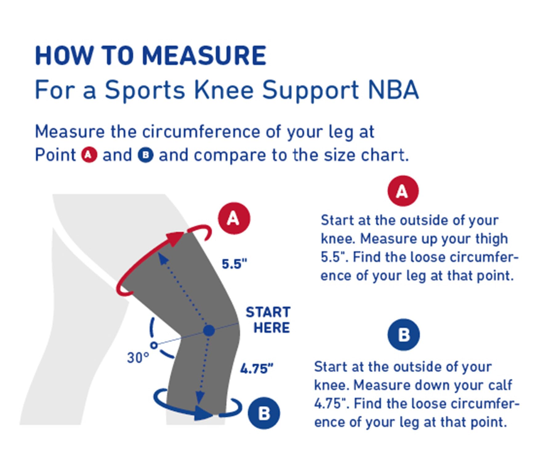 BAUERFEIND Knee Bandage Sports Knee Support NBA Unisex in White, 1 Sports Knee Support for Basketball, Wearable on Right and Left Knee, Knee Brace