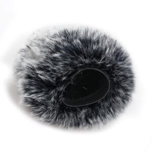 Mic Furry Windscreen Muff for Blue Yeti Nano Condenser Microphone, Mic Cover Microphone Fur Pop Filter by SUNMON