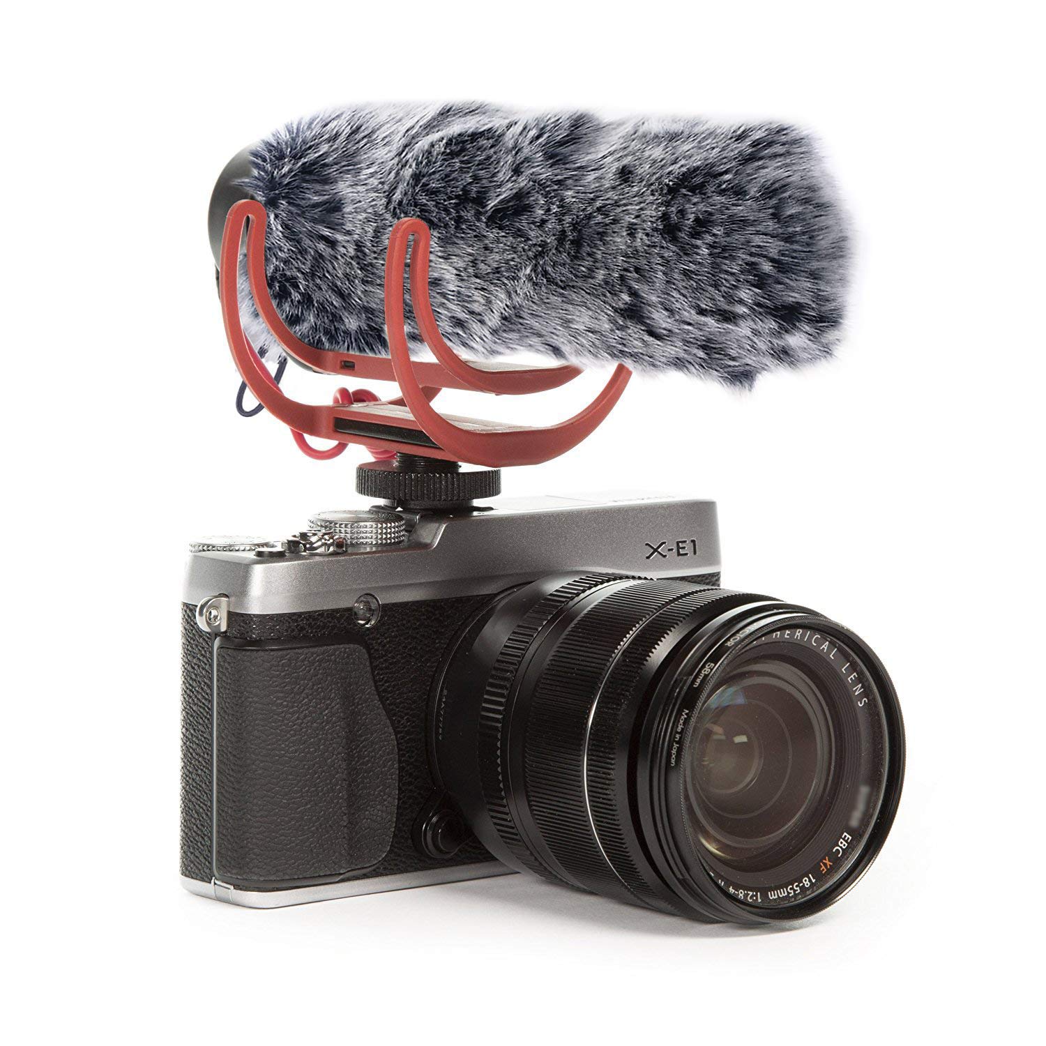 SUNMON Rode Deadcat Mic Windshield Fur Filter for Rode VideoMic Go Camera Microphone - Outdoor Mic Windscreen Wind Muff