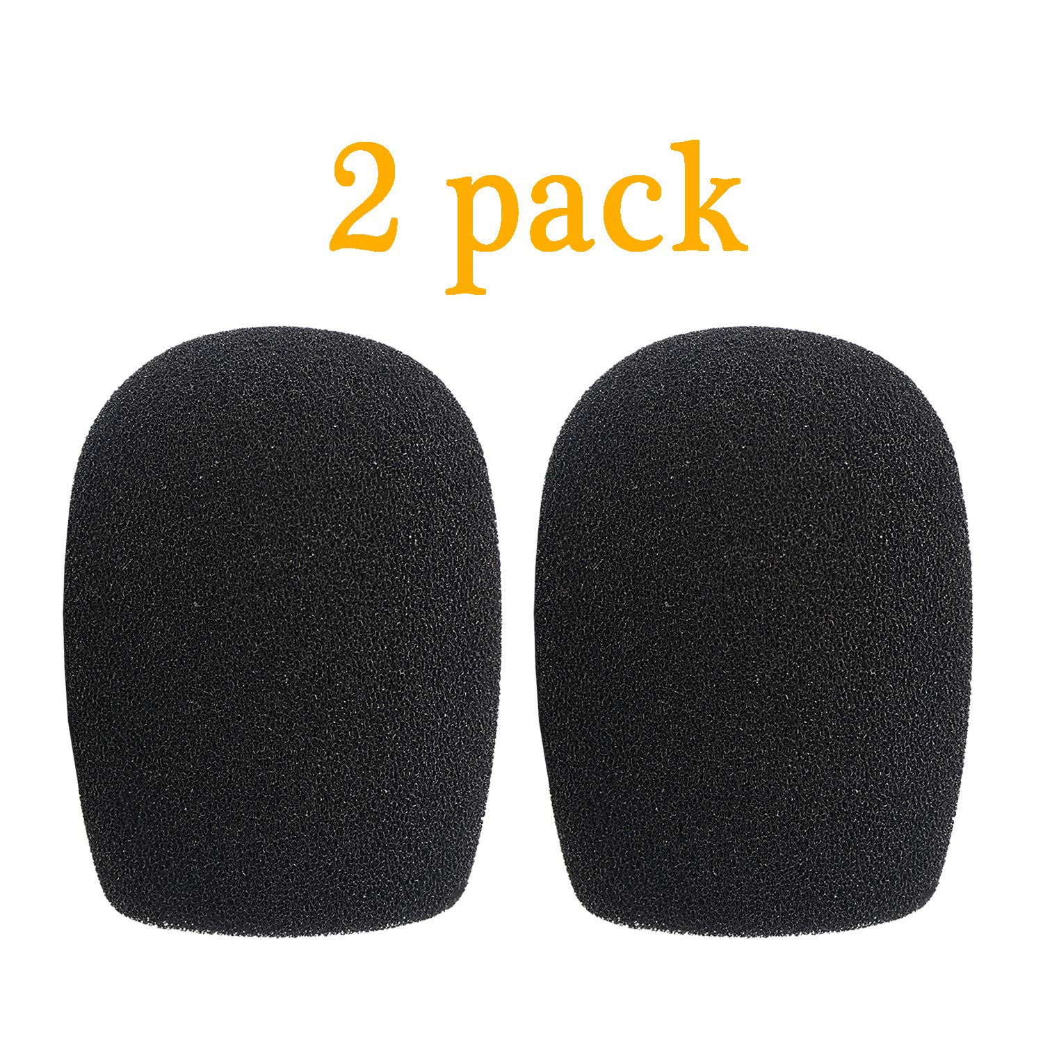 SUNMON VideoMicro Windscreen Foam Cover, Windscreen Pop Filter for Rode VideoMicro Me Mini-Shotgun Microphone (2 PACK)