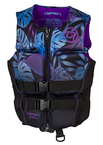 O'Brien Women's Flex V-Back Life Jacket, Purple, Small