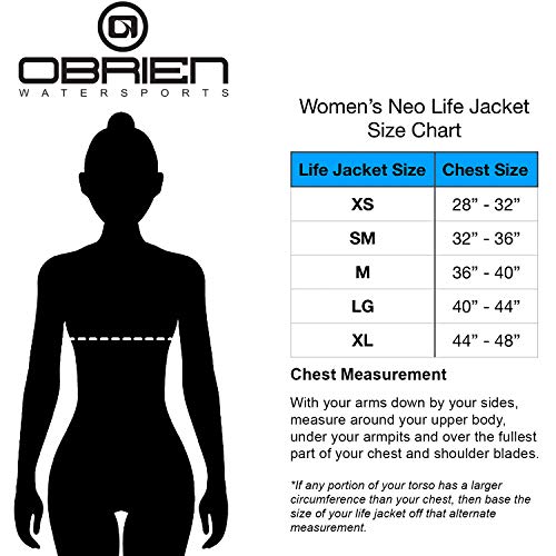 O'Brien Women's Flex V-Back Life Jacket, Purple, Small