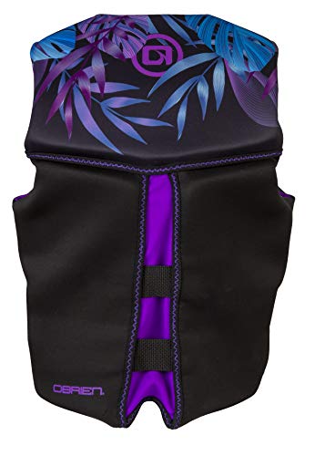 O'Brien Women's Flex V-Back Life Jacket, Purple, Small