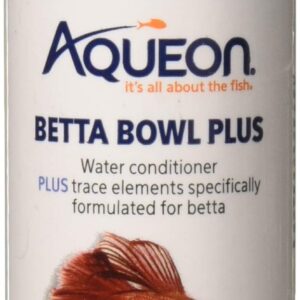 Aqueon Betta Bowl Plus Water Conditioner & Dechlorinator (2 Pack)