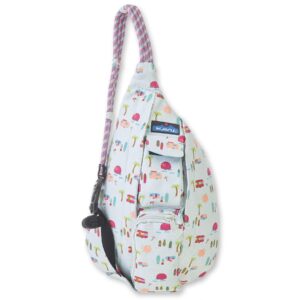 kavu mini rope bag cotton crossbody sling, surf camp