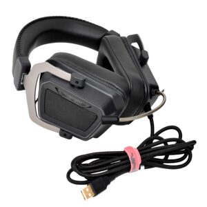 Patriot Viper Gaming V380 High Definition 7.1 Virtual Surround Gaming Headset w/ENC Microphone and Full Spectrum RGB