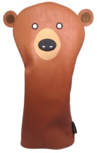 readygolf bear embroidered animal driver headcover