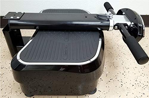 Mini Folding Pro 1500w Dual Motor Vibration Plate Exercise Cardio Workout Fitness Machine - 3 Vibration Modes - BMI