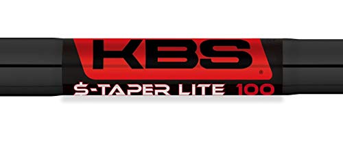 KBS Money $-Taper LITE Black PVD Steel Iron Shafts 4-PW, Set of 7 Shafts - .355 Taper Tip (Choose Flex) (Regular)