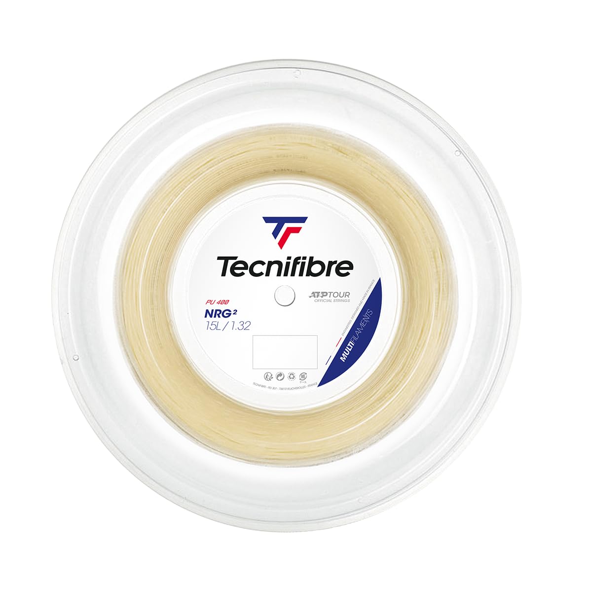 Tecnifibre NRG2 Tennis String Reel Natural (17)