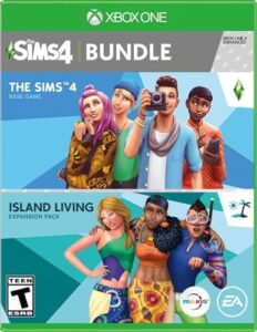 the sims 4 plus island living bundle - xbox one