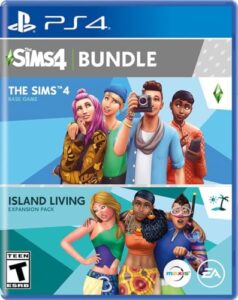 the sims 4 plus island living bundle - playstation 4