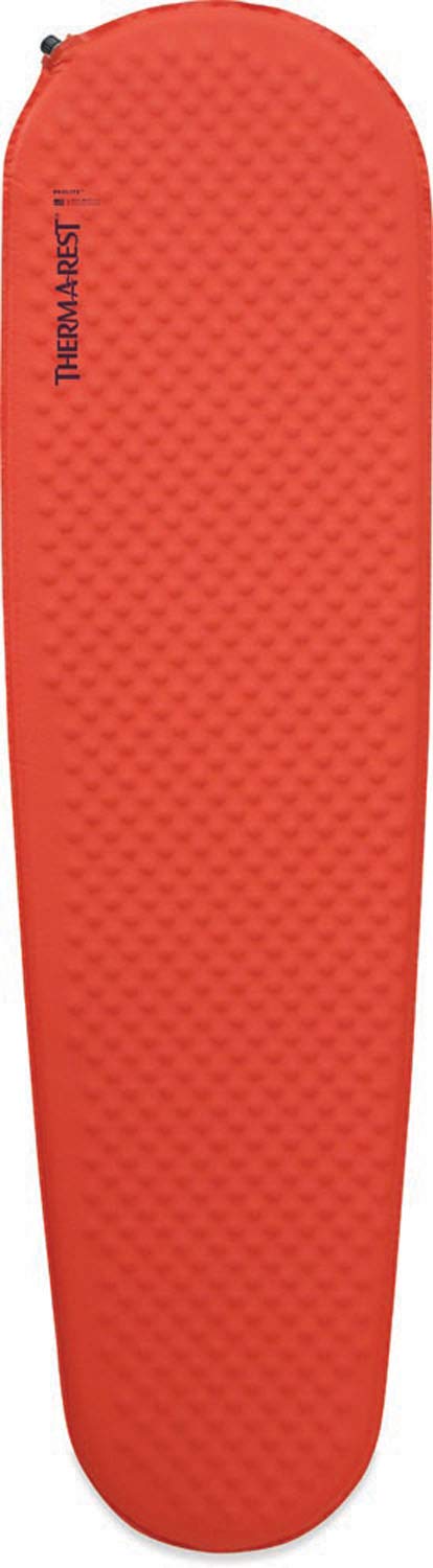 Therm-a-Rest Prolite Ultralight Self-Inflating Backpacking Pad with WingLock Valve, Regular - 20 x 72 Inches, Poppy