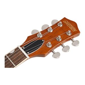 Gretsch G2215-P90 Streamliner Junior Jet Club 6-String Electric Guitar with Laurel Fingerboard and Three-Way Pickup Switching (Right-Handed, Single Barrel Stain)