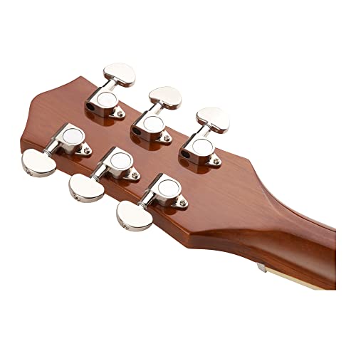 Gretsch G2215-P90 Streamliner Junior Jet Club 6-String Electric Guitar with Laurel Fingerboard and Three-Way Pickup Switching (Right-Handed, Single Barrel Stain)