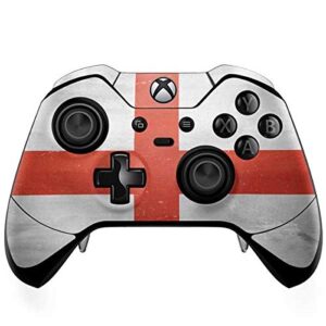 skinit decal gaming skin compatible with xbox one elite controller - originally designed england flag distressed design