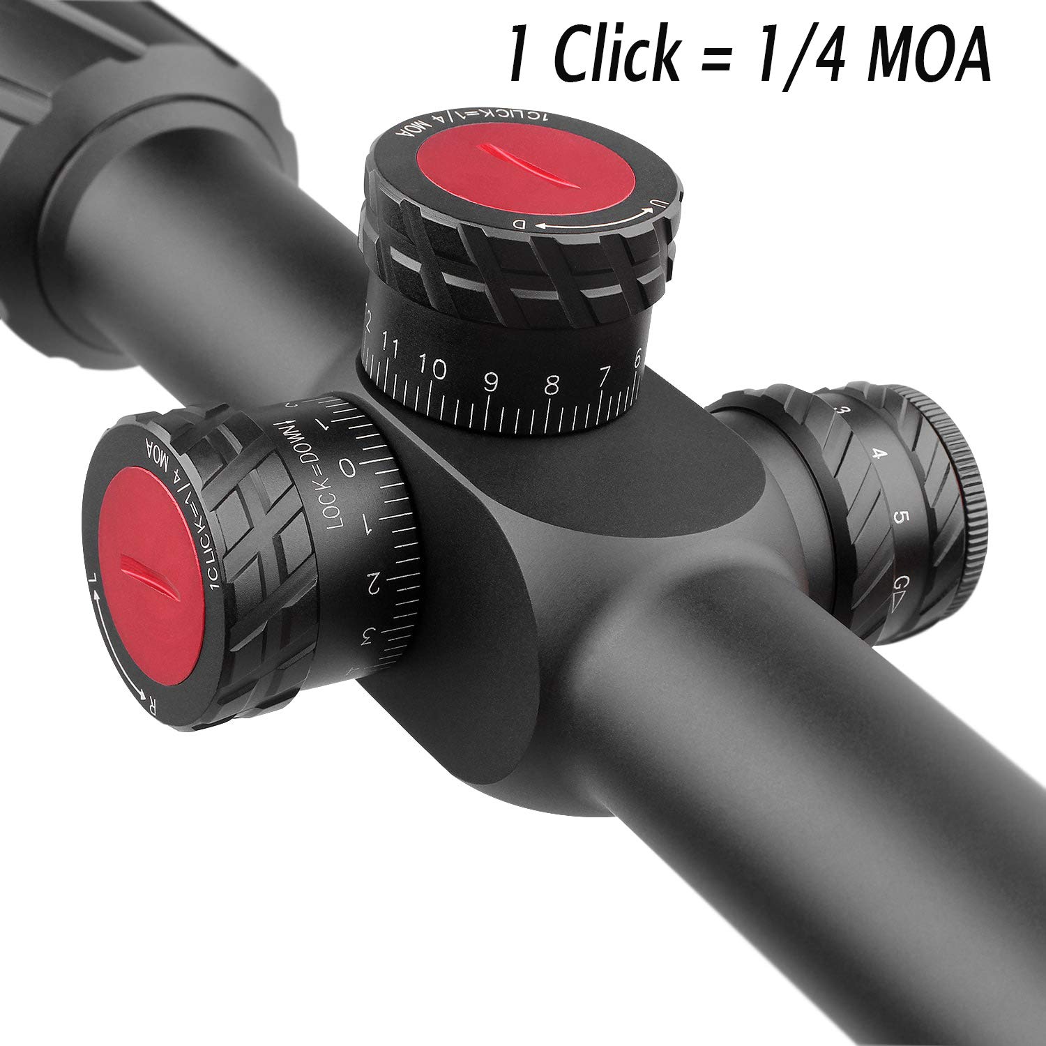 Sniper ZT 5-25x50 FFP First Focal Plane (FFP) Scope with Red/Green Illuminated Reticle