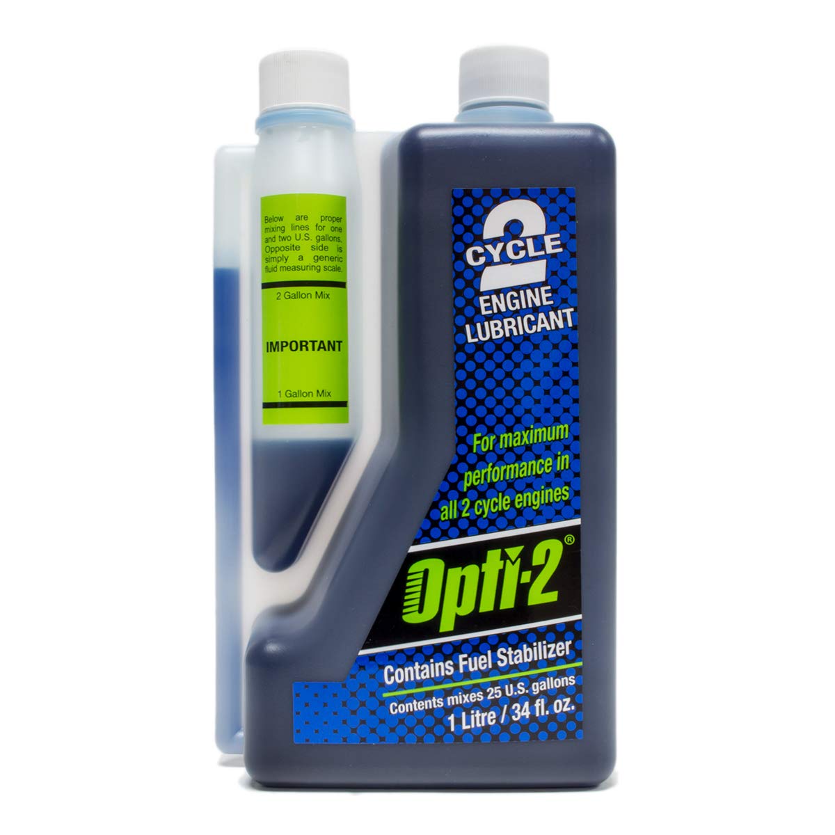 Opti 34oz Bottle 2 Cycle Engine Oil Mix Opti-2 Enviro Formula 20112