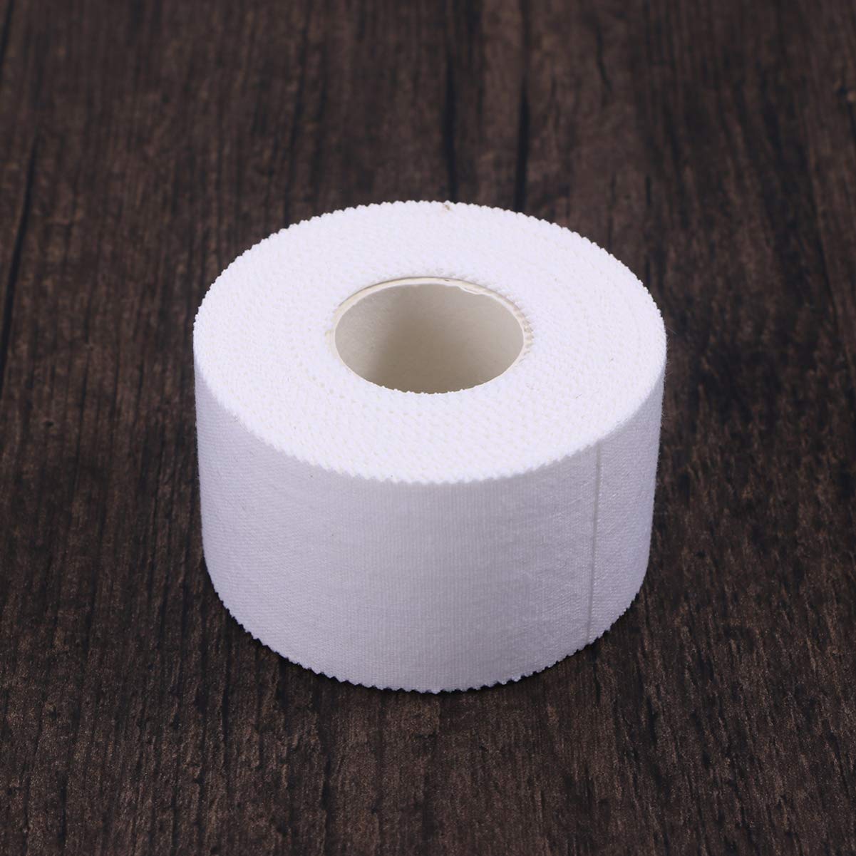 LIOOBO First Aid Sticker 2 Roll Athletic Tape Climbers Breathable Water Resistant Muscle Support Cotton Injury Tape White Gaffers Tape