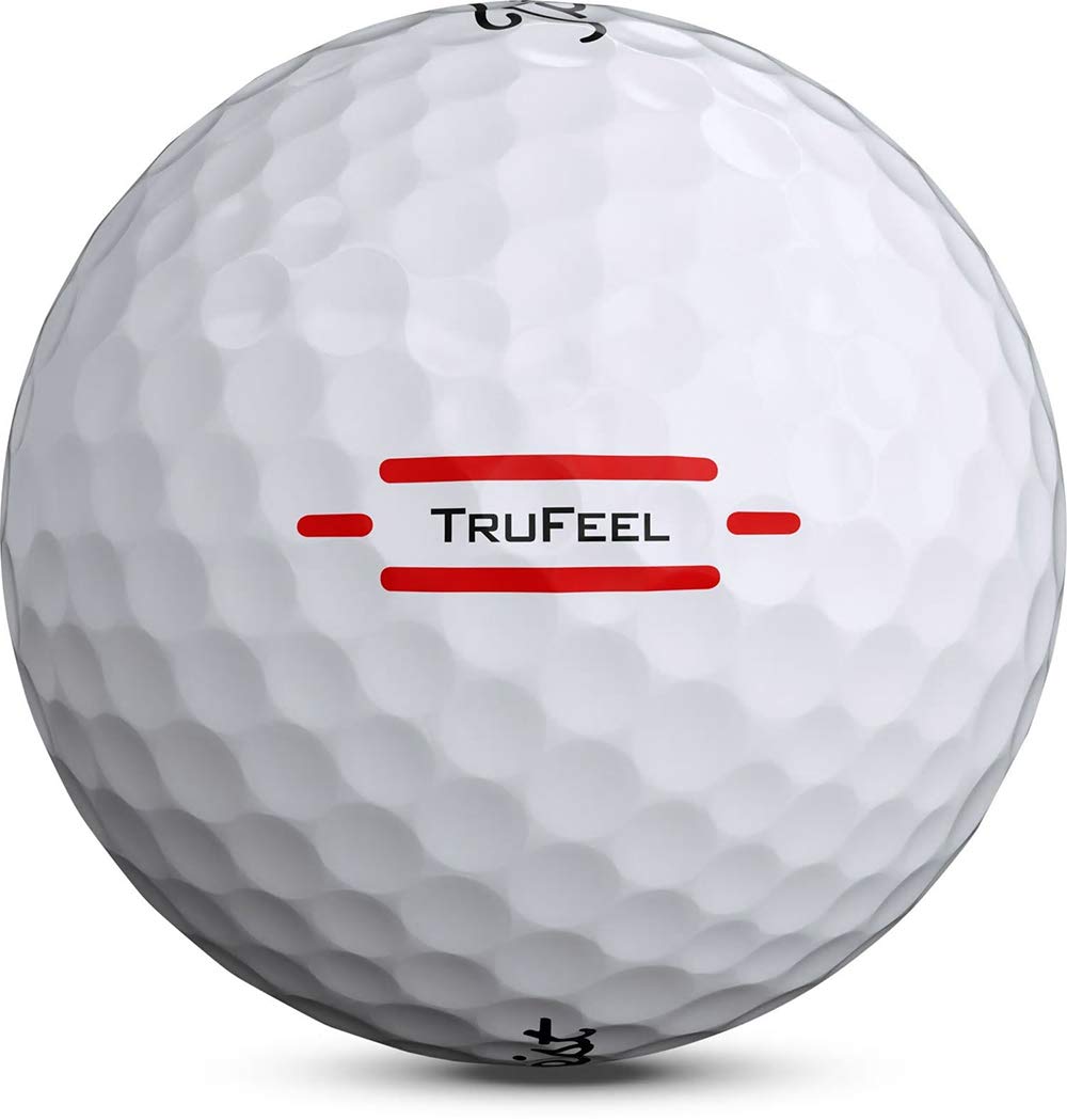 Titleist TruFeel Golf Balls White - 3 Ball Sleeve