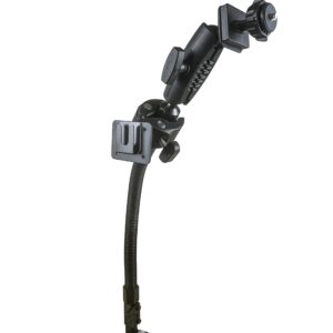 Seat Rail Mount With Mic Holder For the Yaesu FTM-100 FTM-200 FTM-300 FTM-350 FTM-400 FTM-500 FTM-6000 FT-891