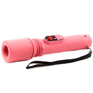 POLICE Stun Gun 305 - Rechargebale with LED Flashlight, Pink