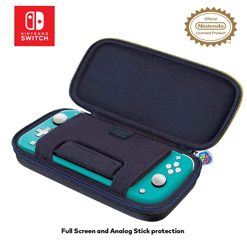 Game Traveler Zelda Nintendo Switch Lite Case - Switch Lite Carrying Case for Switch Lite & Travel Case, Adjustable Viewing Stand, Bonus Game Case & Deluxe Carry Handle, Licensed Nintendo game case