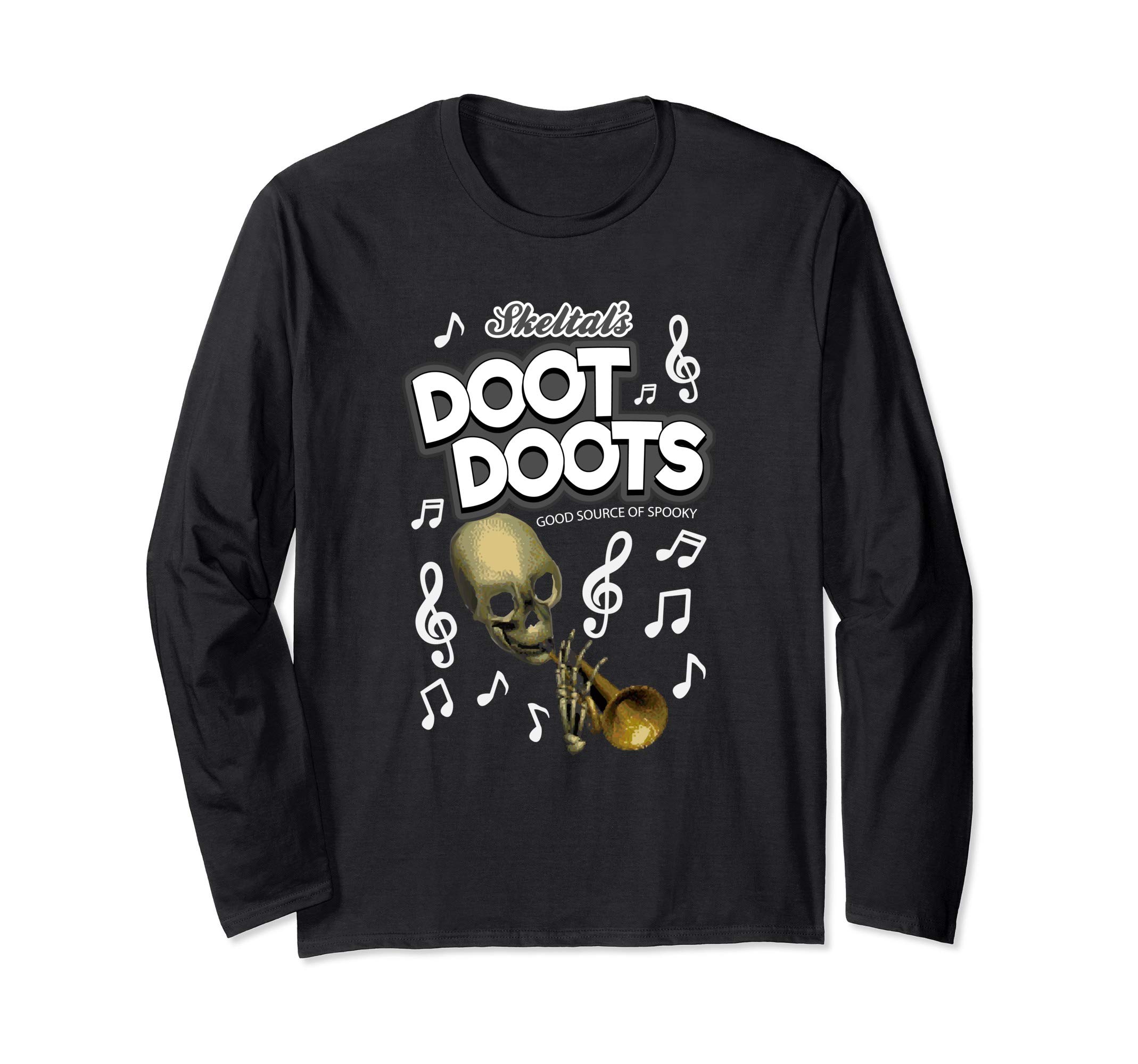 Skeltal's Doot Doots Spooky Boi Halloween Sbubby Cereal Long Sleeve T-Shirt