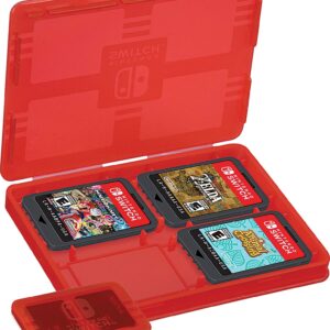 Game Traveler Mario Nintendo Switch Lite Case - Switch Lite Carrying Case for Switch Lite & Travel Case, Adjustable Viewing Stand, Bonus Game Case & Deluxe Carry Handle, Licensed Nintendo Game case