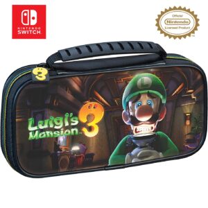 Game Traveler Mario Nintendo Switch Lite Case - Switch Lite Carrying Case for Switch Lite & Travel Case, Adjustable Viewing Stand, Bonus Game Case & Deluxe Carry Handle, Licensed Nintendo Game case