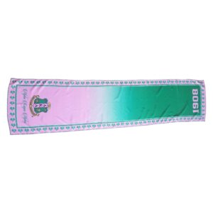 Pink and Green Scarf Women